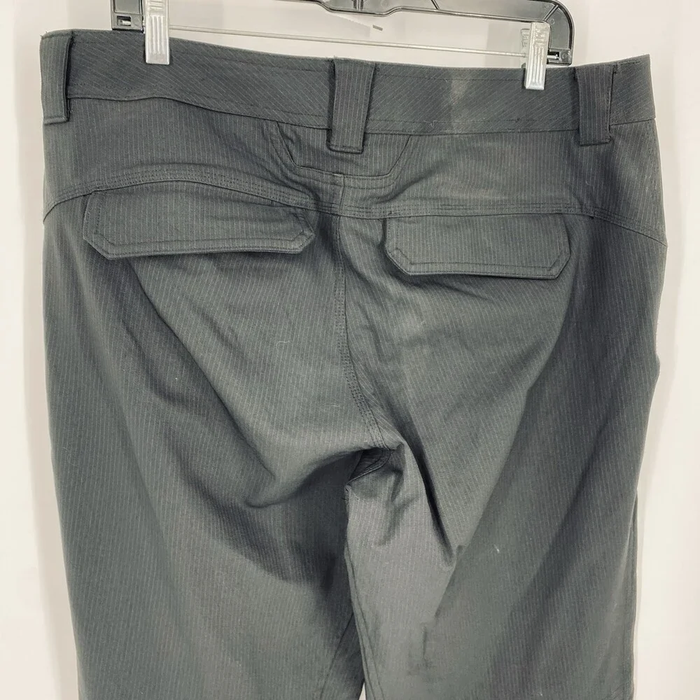 Lululemon Mens Pants Size 38 Black Houndstooth Active Work Pants Softshell